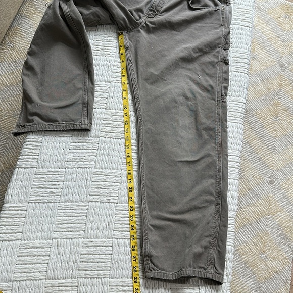 Carhartt distressed carpenter pants with some stains and holes. #10015 - Picture 11 of 11